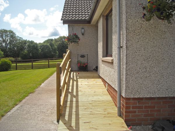 Cost of Hardwood Ramp Installation in Petaluma